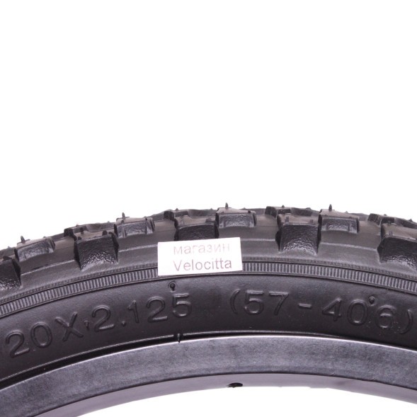 Велопокрышка Wanda 20&amp;quot;х2.125 (57-355), P1033, черный