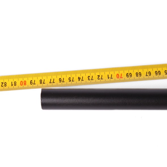 Руль велосипедный KMS Lite, MTB, 780 мм, Ø 22,2 мм, посадка Ø 31,8 мм, подъем 20 мм, металл, черный