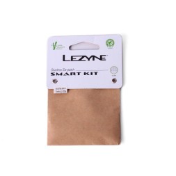 Ремкомплект для камер Lezyne Smart Kit, самоклеящийся, ультракомпактный, шероховатая бумага, 6 бесклеевых заплаток, 1 терка