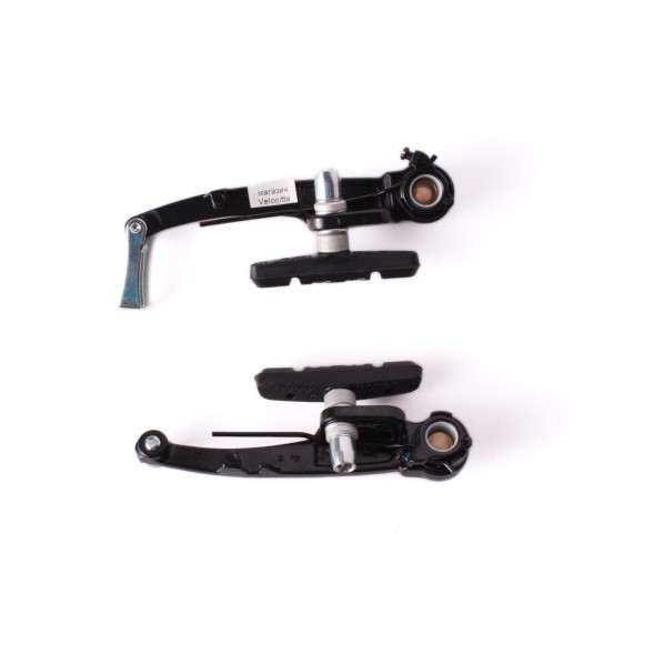 Рычаги тормозные передние Tektro C-310 V-brake 110 мм, колодки 70 мм, комплект, алюминий, черный