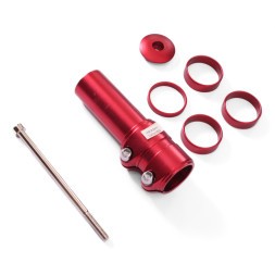 Удлинитель высоты рулевого штока VXM (Anodized garnett), алюминиевый 1-1/8&amp;quot;, 120 мм