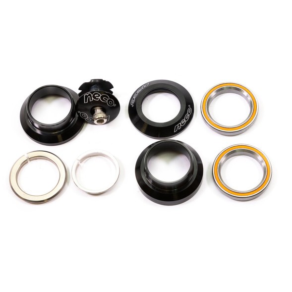 Рулевая колонка Neco H846, 1-1/8&amp;quot;, безрезьбовая, п/интегрированная, EC 34/28.6, EC 34/30, подшип. 5/32&amp;quot;x22- 2шт, с якорем, высота 25 мм, box