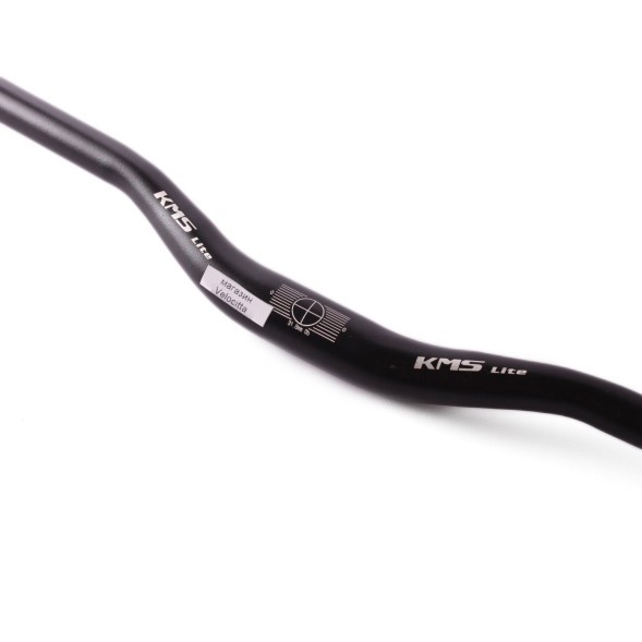 Руль велосипедный KMS Lite, MTB, 780 мм, Ø 22,2 мм, посадка Ø 31,8 мм, подъем 20 мм, алюминий черный