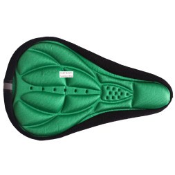Чехол на седло, гелевый, 175x285 мм, зеленый