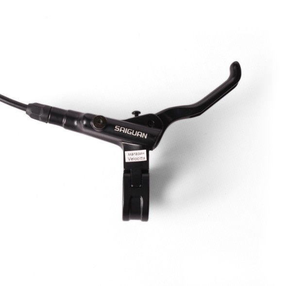 Тормоз задний гидравлический Saiguan UB-001, 1450 мм, PM/PM, комплект, адаптер