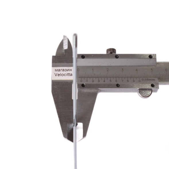 Велосипедные спицы 288 мм, комплект, стальные, с ниппелями, серебристые, 18 шт