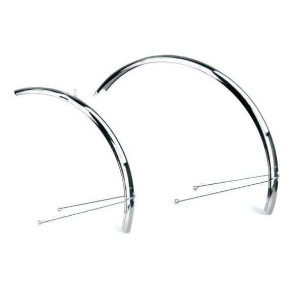 Комплект крыльев FWD-HD6, 24&amp;quot;, полноразмерные, стальные, хром