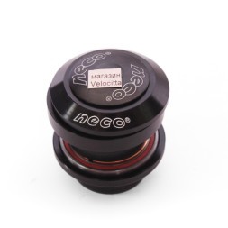 Рулевая колонка Neco H773, 1-1/8", б/резьбовая, полуинтегрированная, EC 34/28.6, EC 34/30, подшип. 41.8x30.15x7 мм x 45°-2шт, с якорем, h-29 мм, инд. уп.