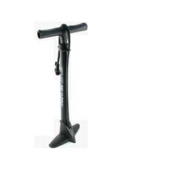 Велонасос Giyo GF-43 ручной-напольный, под ниппель AV/FV, max 160 psi/11 bar, 24см, пластик, Black