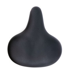 Седло велосипедное Hongfei HF-AZ-4520-0-BK, 245x200 мм, комфортное, на пружинах, б/уп.