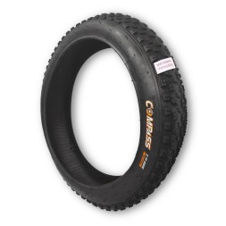 Велопокрышка Wanda 20" 4.0, протектор P1272, Фэтбайк, черный