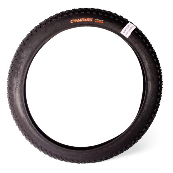 Велопокрышка Wanda 20&amp;quot; 4.0, протектор P1272, Фэтбайк, черный