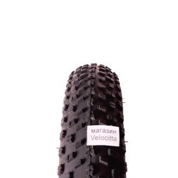 Велопокрышка Wanda 20" 4.0, протектор P1272, Фэтбайк, черный