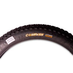 Велопокрышка Wanda 20" 4.0, протектор P1272, Фэтбайк, черный