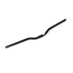 Руль велосипедный FF-D3, MTB, 670 мм, Ø 22,2 мм, посадка Ø 25,4 мм, подъем 30 мм, сталь, изогнутый, серебристый