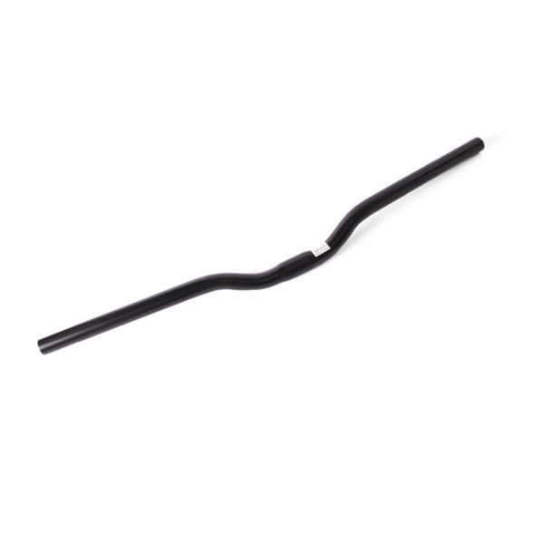 Руль велосипедный FF-D3, MTB, 670 мм, Ø 22,2 мм, посадка Ø 25,4 мм, подъем 30 мм, сталь, изогнутый, серебристый