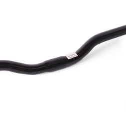 Руль велосипедный FF-D3, MTB, 670 мм, Ø 22,2 мм, посадка Ø 25,4 мм, подъем 30 мм, сталь, изогнутый, серебристый