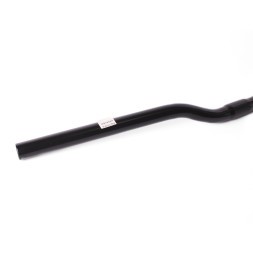 Руль велосипедный FF-D3, MTB, 670 мм, Ø 22,2 мм, посадка Ø 25,4 мм, подъем 30 мм, сталь, изогнутый, серебристый