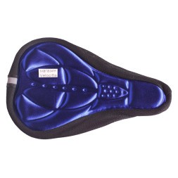 Седельная покрышка для велосипеда, гелевая, 175x285 мм, синий