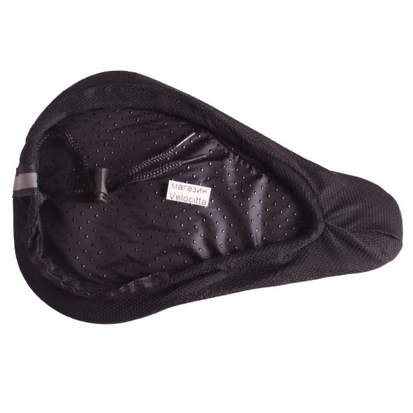 Седельная покрышка для велосипеда, гелевая, 175x285 мм, синий