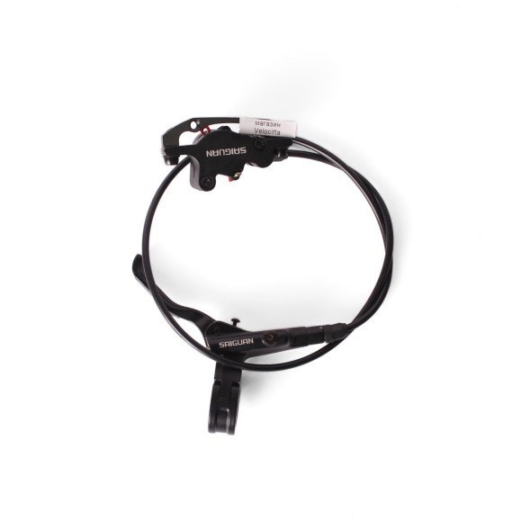 Тормоз передний гидравлический Saiguan UB-001, 800 мм, PM/PM, комплект, адаптер