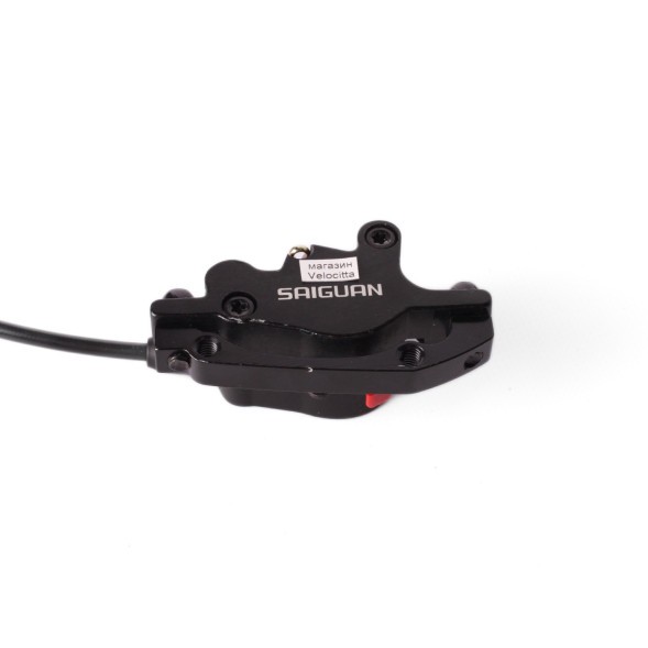 Тормоз передний гидравлический Saiguan UB-001, 800 мм, PM/PM, комплект, адаптер