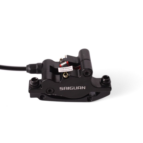 Тормоз передний гидравлический Saiguan UB-001, 800 мм, PM/PM, комплект, адаптер