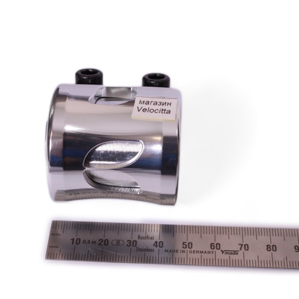 Зажим (хомут рулевой) Blazer Pro Altus OS, 32 мм, серый