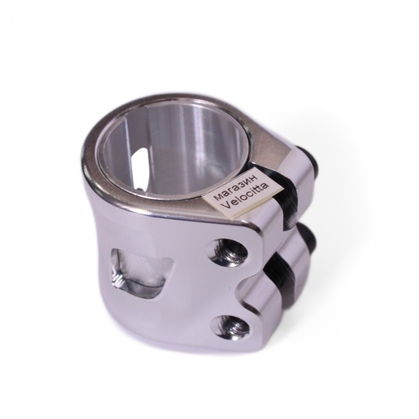 Зажим (хомут рулевой) Blazer Pro Altus OS, 32 мм, серый