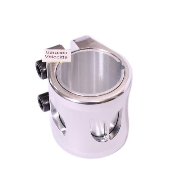 Зажим (хомут рулевой) Blazer Pro Altus OS, 32 мм, серый