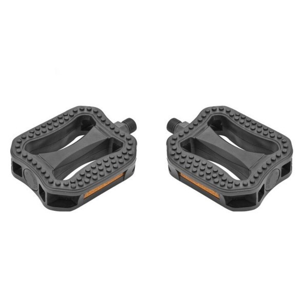 Педали велосипедные Wellgo LU-P6, 108x96 мм, ось 9/16&amp;quot;, пластик/сталь, черный