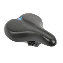 Седло велосипедное Hongfei HF-AZ-8006, 260х220 мм, с замком, Black
