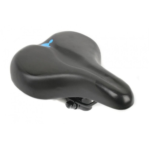 Седло велосипедное Hongfei HF-AZ-8006, 260х220 мм, с замком, Black