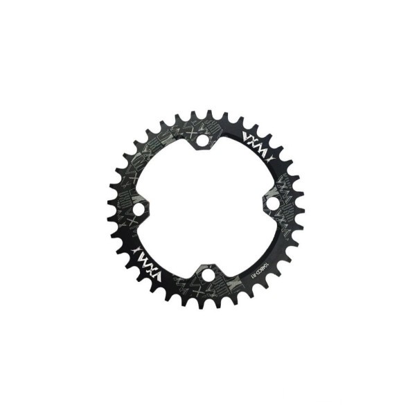 Передняя звезда ведущая VXM ALU-7005, 38T, Narrow Wide 104BCD, 7/8/9/10/11 скор., алюминий, инд. упаковка