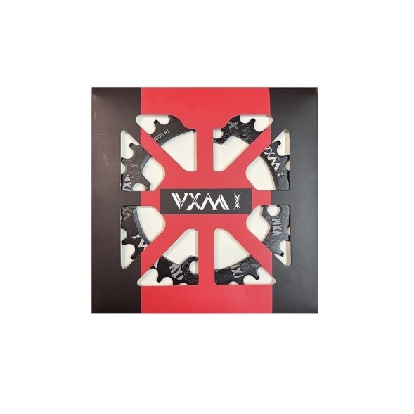 Передняя звезда ведущая VXM ALU-7005, 38T, Narrow Wide 104BCD, 7/8/9/10/11 скор., алюминий, инд. упаковка