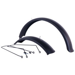 Комплект крыльев 26", FAT, полноразмерные, Black