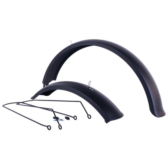 Комплект крыльев 26&amp;quot;, FAT, полноразмерные, Black