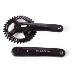 Система шатунов велосипедная Prowheel CHARM PD04S, Narrow Wide (BCD104), 36T, 170 мм, с болтами, алюминиевый, без защиты