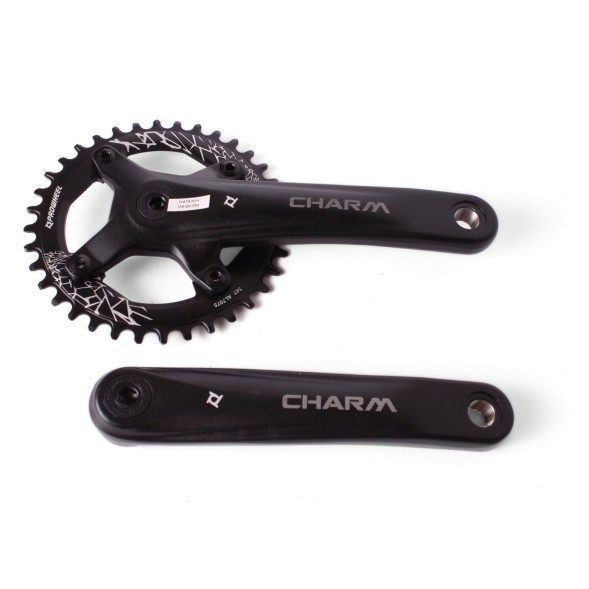 Система шатунов велосипедная Prowheel CHARM PD04S, Narrow Wide (BCD104), 36T, 170 мм, с болтами, алюминиевый, без защиты