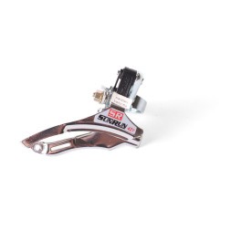 Переключатель передний SunRun FD-QD-35A, 3 скорости, хомут 31.8 мм, 42T, верхняя тяга