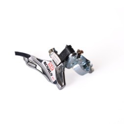 Переключатель передний SunRun FD-QD-35A, 3 скорости, хомут 31.8 мм, 42T, верхняя тяга