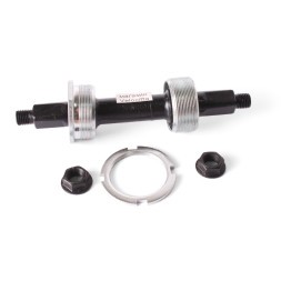 Каретка под квадрат Kenli педального узла, c подшипниками, гайки, инд. упаковка