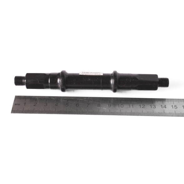 Каретка под квадрат Kenli педального узла, c подшипниками, гайки, инд. упаковка