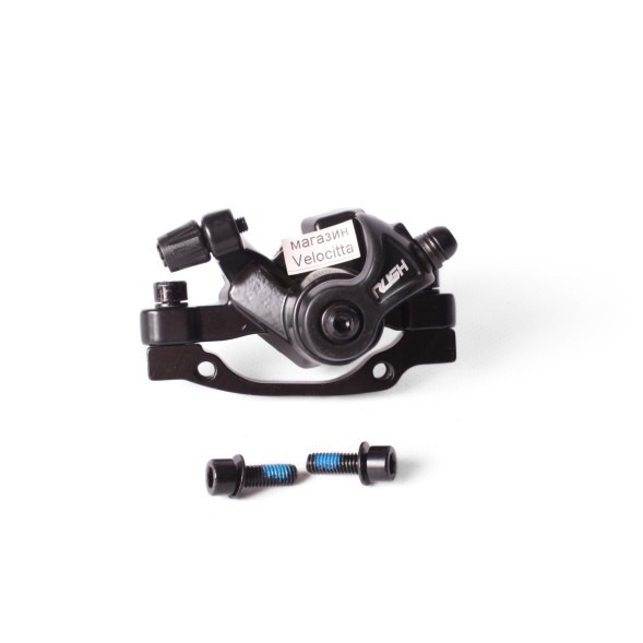 Набор тормозной Rush (Radius) 160 мм, дисковый, прямоугольная колодка 140/160 мм, (ротор+суппорт+болты)