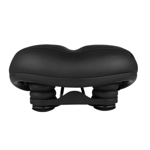 Велоседло Klonk 11513, 262х243 мм, Elastomer, Comfort Series, черный