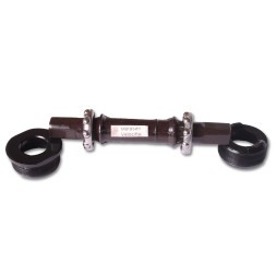 Каретка под квадрат Neco NFC03S, 125 мм, для педального узла, в сборе