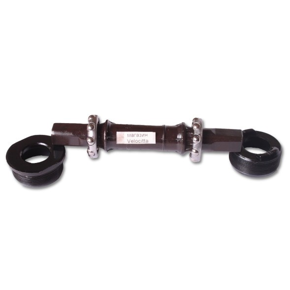 Каретка под квадрат Neco NFC03S, 125 мм, для педального узла, в сборе