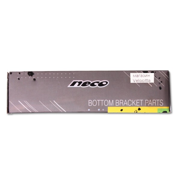 Каретка под квадрат Neco NFC03S, 125 мм, для педального узла, в сборе