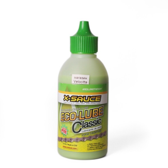 Смазка X-Sauce EcoLube Classic, для цепи, парафиновая, 125 мл.