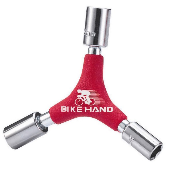 Торцевой ключ Bike Hand YC-357Y, &amp;quot;Y&amp;quot;-образный, головки 8/9/10 мм, блистер